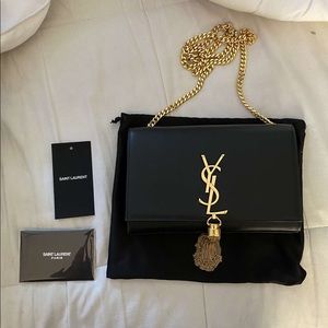 Ysl monogram tassel bag